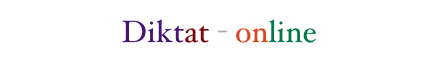 Diktat - online